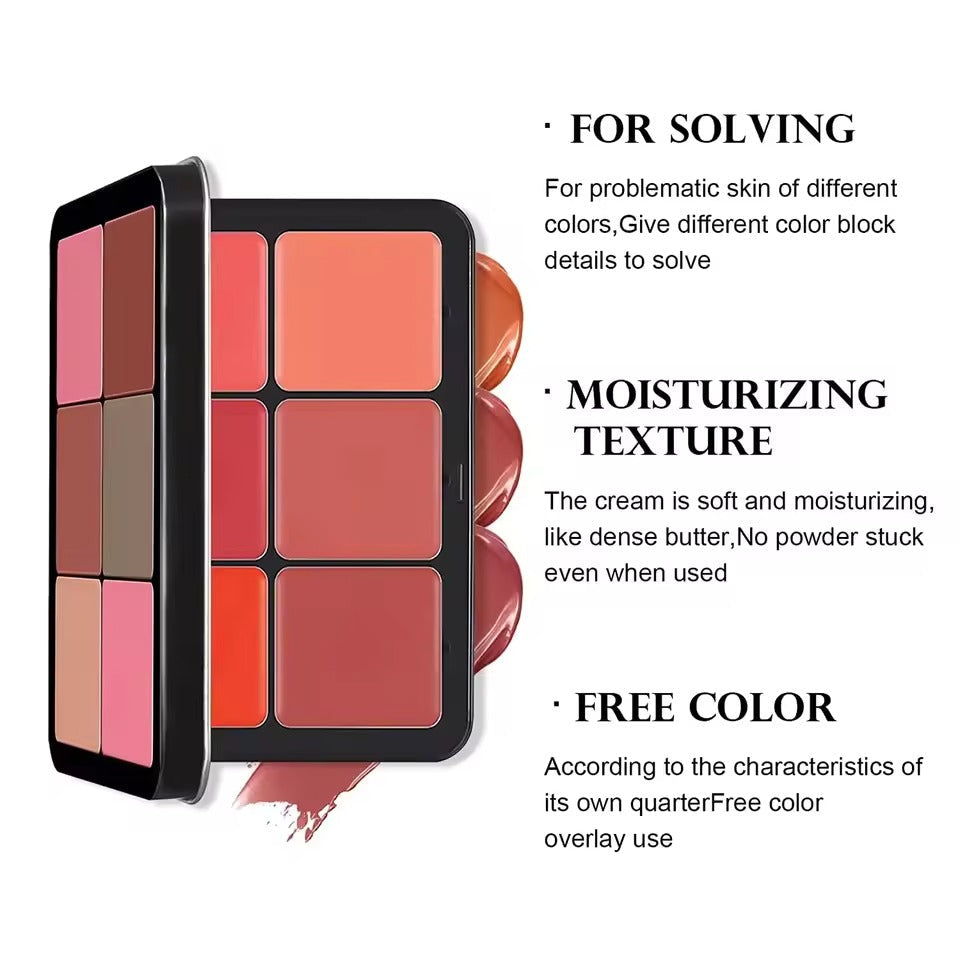 Luxtrous Luxe - Carla Secret Blush Kit: Unveil your natural glow and radiant complexion with this beautifully designed blush kit, perfect for a fresh, glowing look.