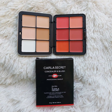Luxtrous Luxe - Carla Secret Blush Kit: Unveil your natural glow and radiant complexion with this beautifully designed blush kit, perfect for a fresh, glowing look.