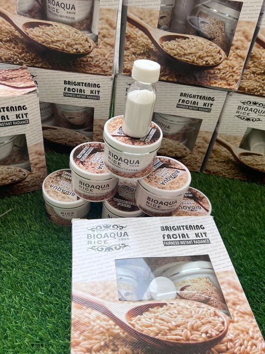 Luxtrous Luxe - Bioaqua Rice Brightening Facial Kit – Radiance & Hydration for Glowing Skin